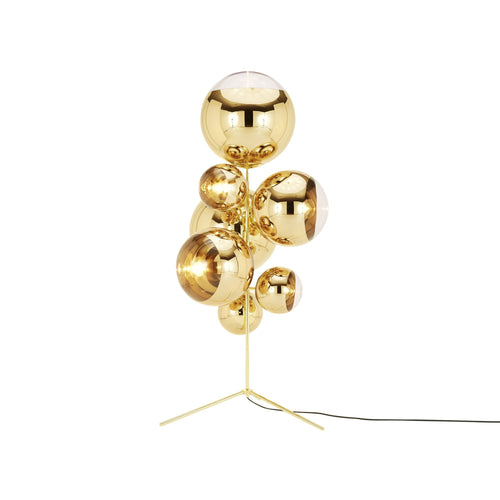 Mirror Ball Chandelier Floor Lamp.