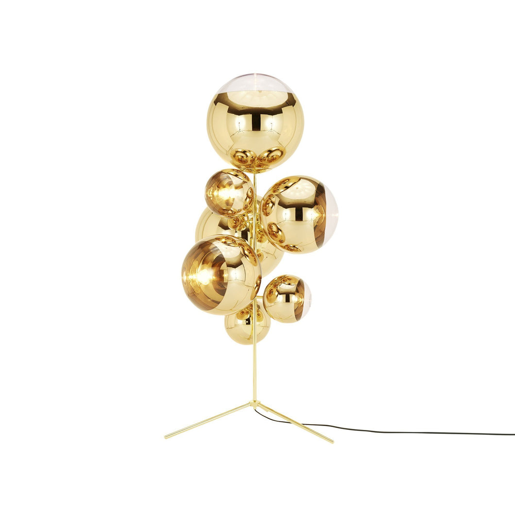 Mirror Ball Chandelier Floor Lamp.