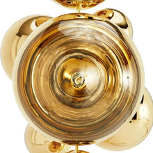 Load image into Gallery viewer, Mirror Ball Chandelier Floor Lamp in Detail.
