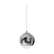 Load image into Gallery viewer, Mirror Ball LED Pendant Light in Chrome (Small).
