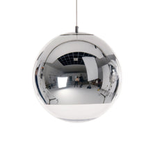 Load image into Gallery viewer, Mirror Ball Round LED Multi Light Pendant Light in Detail.
