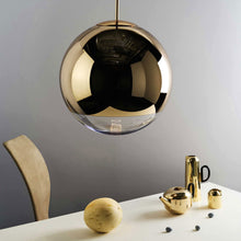 Load image into Gallery viewer, Mirror Ball Round LED Multi Light Pendant Light in Detail.

