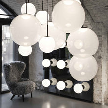 Load image into Gallery viewer, Opal LED Ceiling / Wall Light in exhibition.
