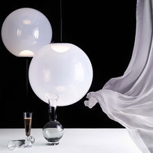 Load image into Gallery viewer, Opal LED Floor Lamp in Detail.
