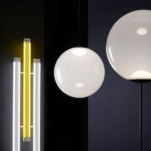 Load image into Gallery viewer, Opal LED Floor Lamp in Detail.
