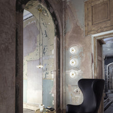 Load image into Gallery viewer, Stone LED Pendant Light in Detail.
