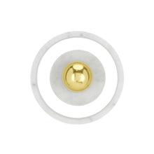 Load image into Gallery viewer, Stone LED Wall Light in Detail.
