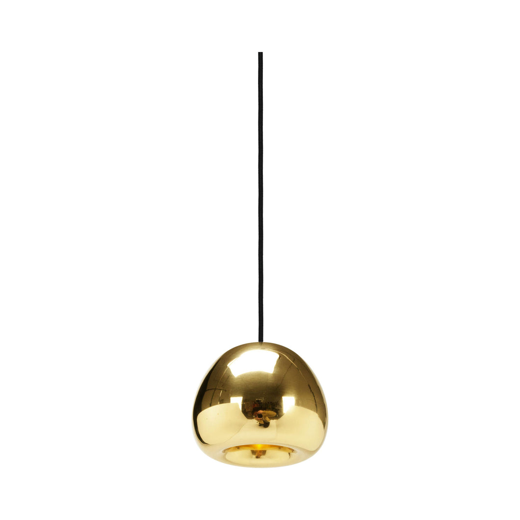 Void LED Mini Pendant Light in Brass.