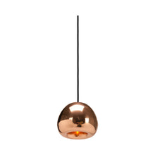 Load image into Gallery viewer, Void LED Mini Pendant Light in Copper.
