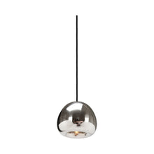 Load image into Gallery viewer, Void LED Mini Pendant Light in Steel.
