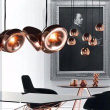 Load image into Gallery viewer, Void LED Mini Pendant Light in exhibition.
