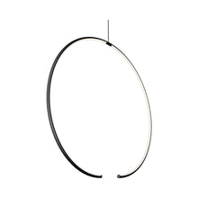 Load image into Gallery viewer, Torc™ LED Pendant Light in Satin Black (Single Light).
