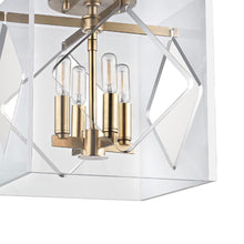Load image into Gallery viewer, Travis Flush Mount Ceiling Light in Detail.
