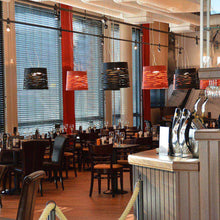 Load image into Gallery viewer, Tress Grande Pendant Light in dining room.
