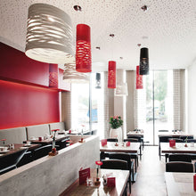 Load image into Gallery viewer, Tress Grande Pendant Light in dining room.
