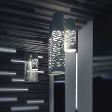 Load image into Gallery viewer, Tress Piccola Pendant Light in dining room.
