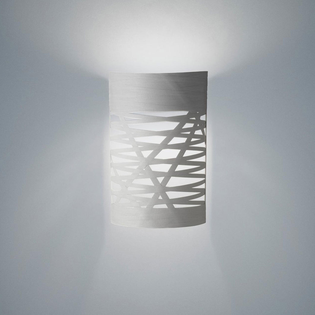 Tress Wall Light in White/Large.