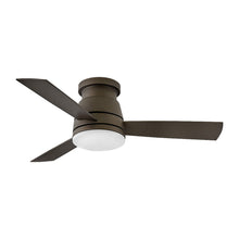 Load image into Gallery viewer, Trey LED Ceiling Fan in Metallic Matte Bronze (44-Inch).

