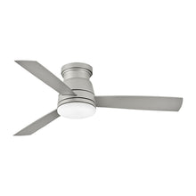 Load image into Gallery viewer, Trey LED Ceiling Fan in Brushed Nickel (52-Inch).
