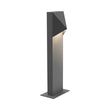 Load image into Gallery viewer, Triform Compact LED Bollard in Small/Single Light/Textured Gray.
