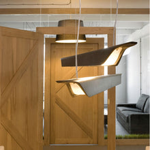 Load image into Gallery viewer, Troag Linear Suspension Light in living room.
