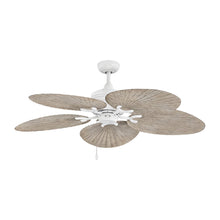 Load image into Gallery viewer, Tropic Air Ceiling Fan in Matte White.
