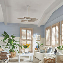 Load image into Gallery viewer, Tropic Air Ceiling Fan in living room.
