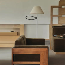 Load image into Gallery viewer, Alameda Floor Lamp in living room.
