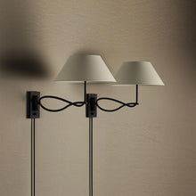 Load image into Gallery viewer, Alameda Plug-In Wall Light in Detail.

