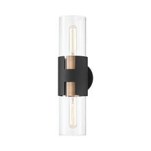 Load image into Gallery viewer, Amado Wall Light in Patina Brass (Small).
