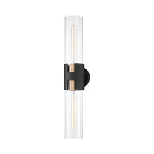 Load image into Gallery viewer, Amado Wall Light in Patina Brass (Large).
