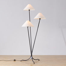 Load image into Gallery viewer, Cedar Floor Lamp in Detail.
