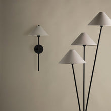 Load image into Gallery viewer, Cedar Wall Light in Detail.
