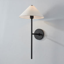 Load image into Gallery viewer, Cedar Wall Light in Detail.
