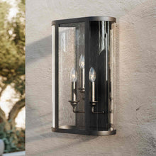 Load image into Gallery viewer, Chace Outdoor Wall Light in Outdoor Area.
