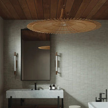 Load image into Gallery viewer, Costa Mesa Pendant Light in bathroom.
