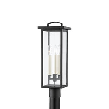 Load image into Gallery viewer, Eden Outdoor Post Light in Texture Black.
