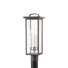 Load image into Gallery viewer, Eden Outdoor Post Light in Textured Bronze.
