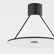 Load image into Gallery viewer, Forrest Semi Flush Mount Ceiling Light in Detail.
