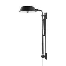 Load image into Gallery viewer, Justin Plug-In Wall Light in Detail.
