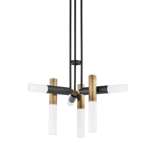 Koa Chandelier.
