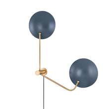 Load image into Gallery viewer, Leif Plug-In Wall Light in Detail.
