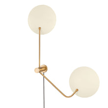 Load image into Gallery viewer, Leif Plug-In Wall Light in Detail.
