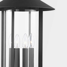 Load image into Gallery viewer, Long Beach Outdoor Post Light in Detail.
