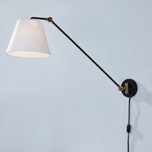 Load image into Gallery viewer, Navin Plug-In Wall Light in Detail.
