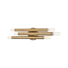 Load image into Gallery viewer, Orland Bath Vanity Light in Patina Brass.
