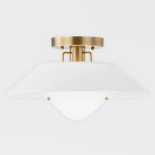 Load image into Gallery viewer, Otto Flush Mount Ceiling Light in Detail.
