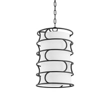 Load image into Gallery viewer, Reedley Pendant Light in Forged Iron (3-Light).
