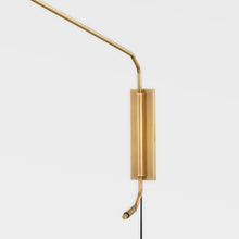 Load image into Gallery viewer, Sacramento Plug-In Wall Light in Detail.
