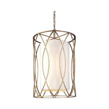 Load image into Gallery viewer, Sausalito Pendant Light in Silver Gold (4-Light).
